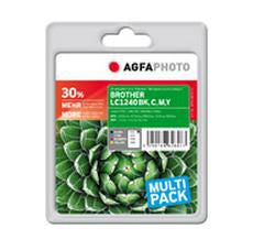 AgfaPhoto LC-1240 Value-Pack Black, Cyan, Magenta, Yellow 1 pc(s)