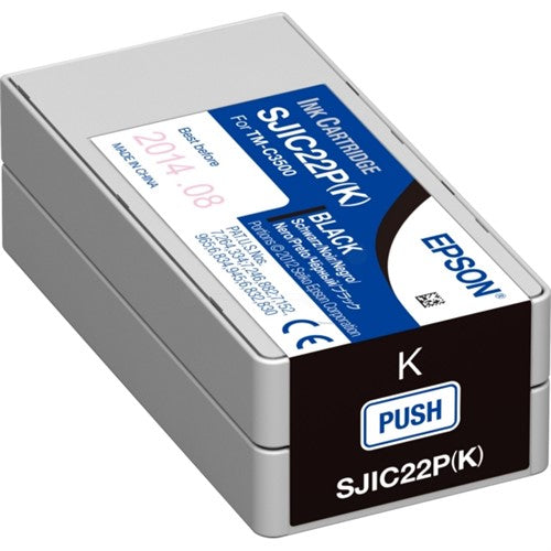 Epson C33S020601/SJI-C-22-P-(K) Ink cartridge black 33ml for Epson TM-C 3500