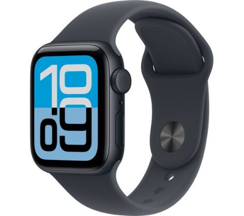 Apple Watch SE (3nd generation) SE 3 GPS + Cellular 40mm Midnight Aluminium Case with Midnight Sport Band - S/M