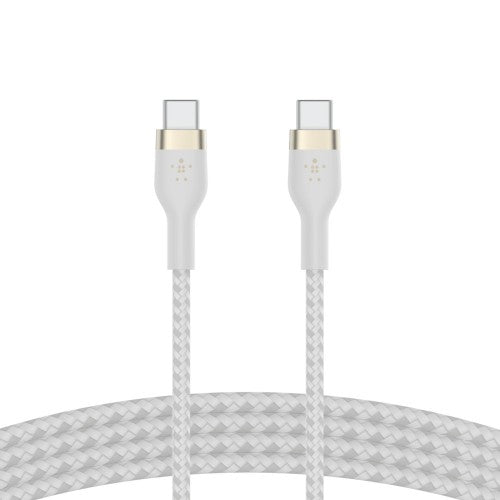 Belkin BOOST↑CHARGE PRO Flex USB cable 2 m USB 2.0 USB C White
