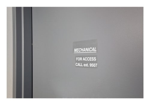 Brady M4C-1000-595-CL-WT printer label Translucent, White Self-adhesive printer label