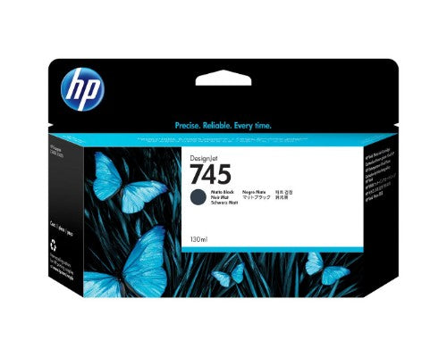 HP F9J99A/745 Ink cartridge black matt 130ml for HP DesignJet Z 2600