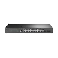 TP-Link JetStream 28-Port Gigabit L2 Managed Switch with 24-Port PoE+