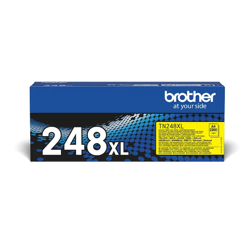 Brother TN-248XLY Toner-kit yellow high-capacity, 2.3K pages ISO/IEC 19752 for Brother DCP-L 3500/HL-L 8200/MFC-L 8300