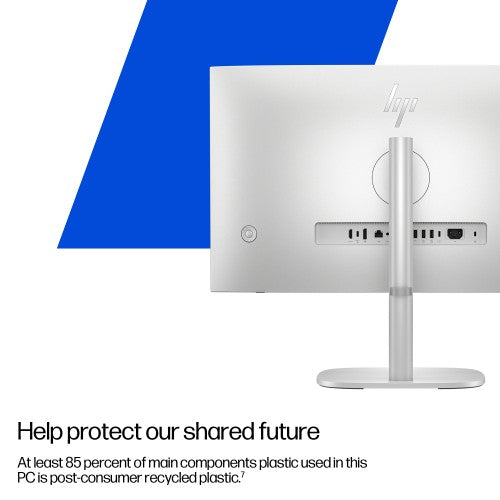 HP EliteStudio 8 All-in-One G1i 27 inch Desktop AI PC Intel Core Ultra 7 68.6 cm (27") 2560 x 1440 pixels 24 GB DDR5-SDRAM Windows 11 Pro Wi-Fi 7 (802.11be) Silver