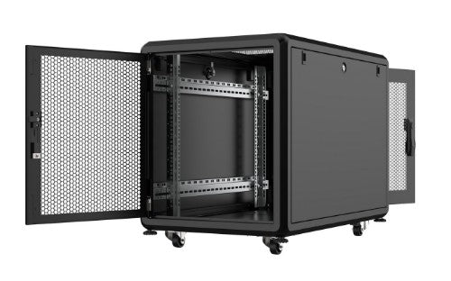 Lanview RSL12U61BL rack cabinet 12U Black