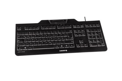 CHERRY KC 1000 SC keyboard USB AZERTY French Black