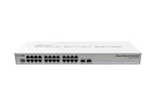 Mikrotik CRS326-24G-2S+RM network switch Managed L2 Gigabit Ethernet (10/100/1000) Grey