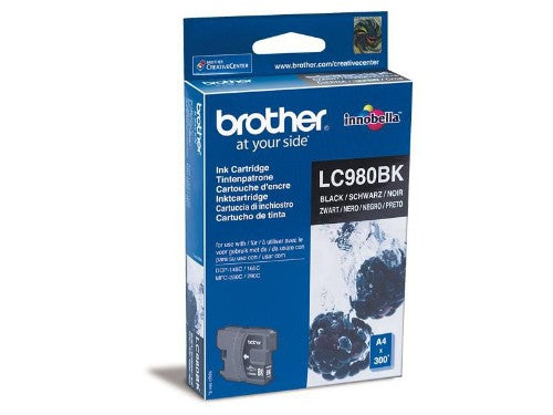 Brother LC-980BK Ink cartridge black, 300 pages ISO/IEC 24711 6ml for Brother DCP 145 C