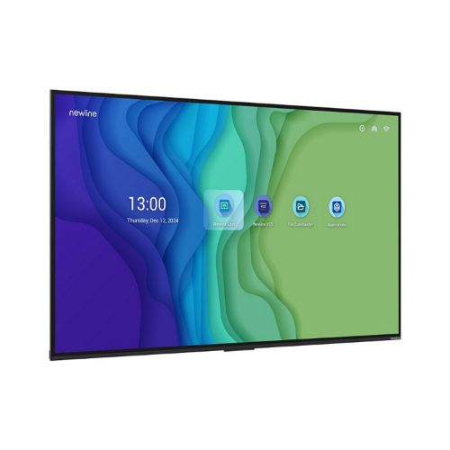 Newline STV+ 65" Digital signage flat panel 165.1 cm (65") LED Wi-Fi 300 cd/m² 4K Ultra HD Black Built-in processor Android 24/7