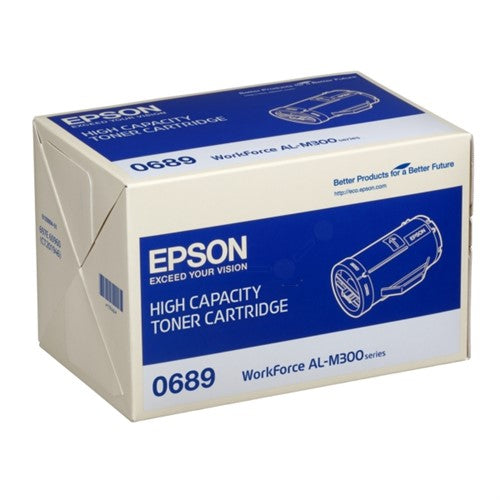 Epson C13S050689/0689 Toner-kit black, 10K pages for Epson Workforce AL-M 300