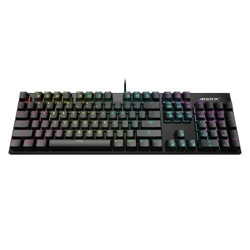 GIGABYTE AORUS K1 keyboard Gaming USB QWERTY English Black