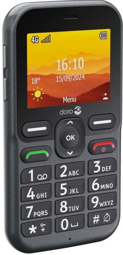 Doro Leva L10 6.1 cm (2.4") 118.9 g Graphite Senior phone