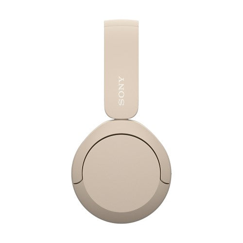 Sony WH-CH520 Headset Wireless Head-band Calls/Music USB Type-C Bluetooth Charging stand Cream