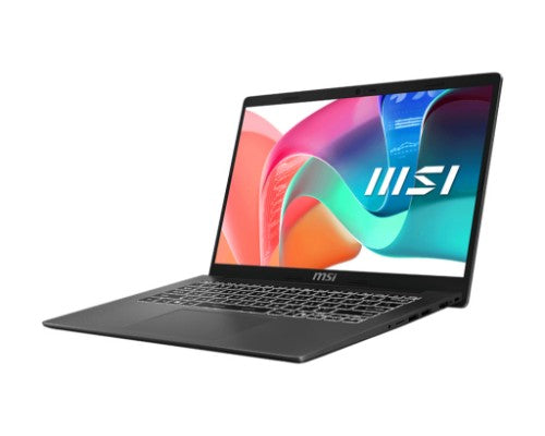 MSI Modern 14 F13MG-276UK Intel® Core™ i5 i5-1334U Laptop 35.6 cm (14") Full HD 16 GB DDR4-SDRAM 512 GB SSD Wi-Fi 6E (802.11ax) Windows 11 Home Grey