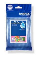Brother LC-527XLC Ink cartridge cyan high-capacity, 2K pages ISO/IEC 19752 for Brother MFC-J 4350