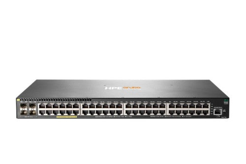 HPE Aruba Networking 2930F 48G PoE+ 4SFP Managed L3 Gigabit Ethernet (10/100/1000) Power over Ethernet (PoE) 1U Grey