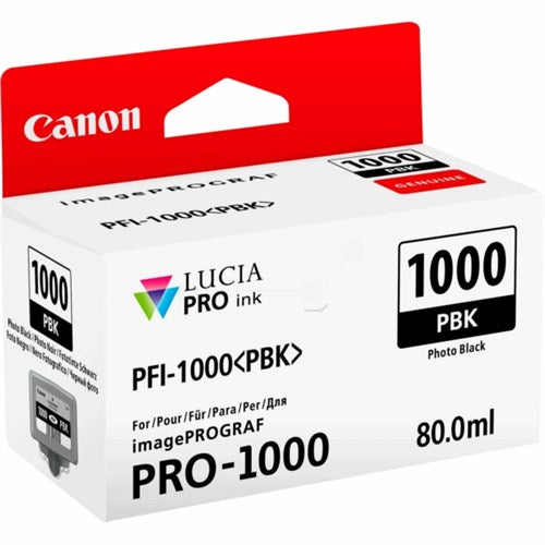 Canon 0546C001/PFI-1000PBK Ink cartridge foto black, 2.21K pages 80ml for Canon Pro 1000