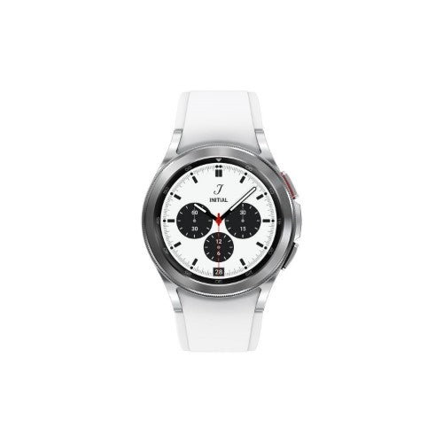 Samsung Galaxy Watch4 Classic 3.56 cm (1.4") OLED 46 mm Digital 450 x 450 pixels Touchscreen 4G Silver Wi-Fi GPS (satellite)