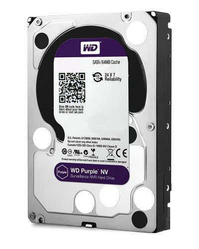 Western Digital Purple NV internal hard drive 8 TB 3.5" Serial ATA III