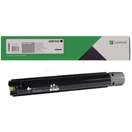 Lexmark 24B7522 Toner-kit black, 25K pages ISO/IEC 19752 for Lexmark XC 9325