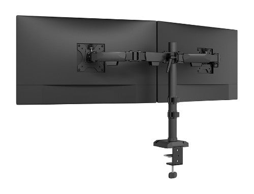 Neomounts DS60-600BL2 Monitor arm 10-32" - Quick-fix - 180°-stop