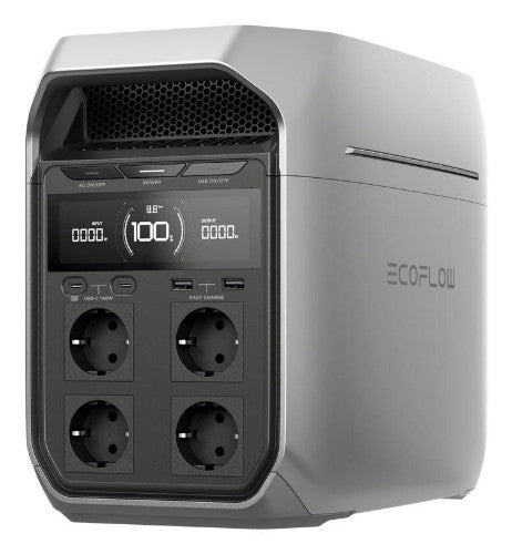 EcoFlow DELTA 3 Plus portable power station Lithium Iron Phosphate (LiFePO4) 1800 W 12.5 kg