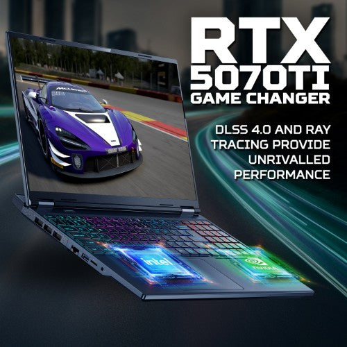 Acer Predator Helios Neo 16 AI (PHN16-73) Intel Ultra 9, 32GB, 1TB SSD, RTX5070Ti, 16" WQXGA, Windows 11 Gaming Laptop