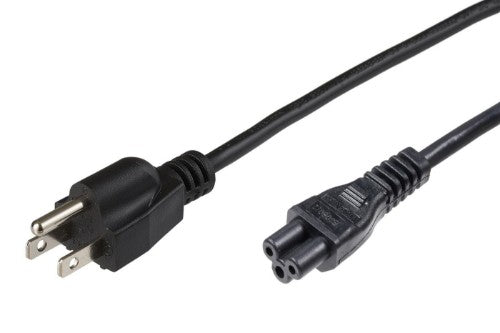 Microconnect PE110805 power cable Black 0.5 m Power plug type B C5 coupler