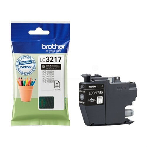 Brother LC-3217BK Ink cartridge black, 550 pages ISO/IEC 24711 15ml for Brother MFC-J 5330