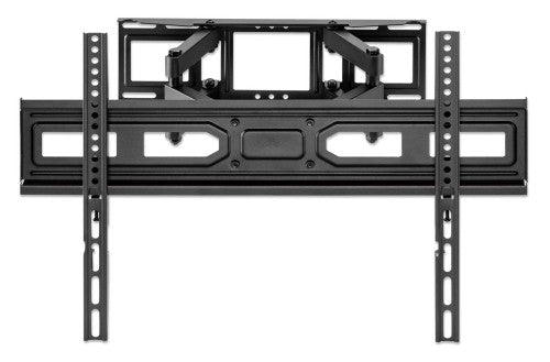 Manhattan Wall Mount for TV & Monitors (Full Motion), For screens 32" to 65", VESA compatability: all between 100x100mm and 600x400mm - check the dimensions of the four mounting holes on back of screen to ensure it fits, Max 40kg, Black, Bracket, Lifetime