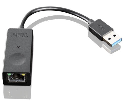 Lenovo 03X6840 cable gender changer RJ-45 USB 2.0 Type-A Black