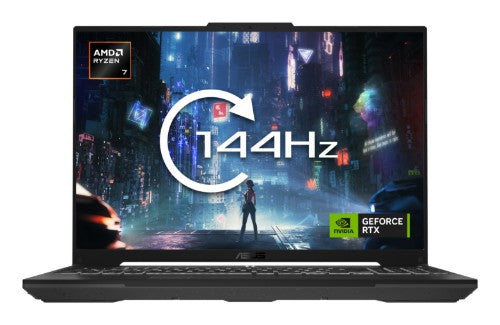 ASUS TUF Gaming A16 FA607NUQ-RL009W AMD Ryzen™ 7 170 Laptop 40.6 cm (16") WUXGA 16 GB DDR5-SDRAM 512 GB SSD NVIDIA GeForce RTX 4050 Wi-Fi 6 (802.11ax) Windows 11 Home Grey, Black