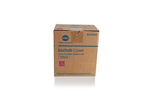 Konica Minolta A0X5354/TNP-50M Toner magenta, 5K pages for KM Bizhub C 3100
