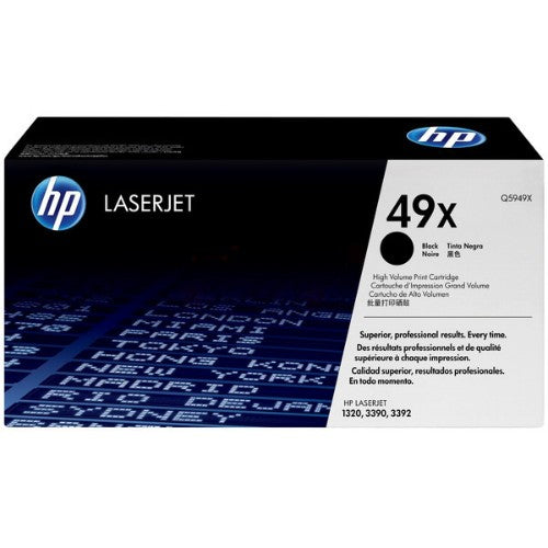 HP Q5949X/49X Toner cartridge black, 6K pages ISO/IEC 19752 for Canon LBP-3300