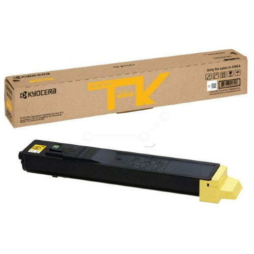 Kyocera 1T02P3ANL0/TK-8115Y Toner-kit yellow, 6K pages ISO/IEC 19752 for Kyocera M 8124