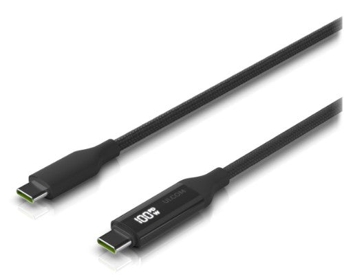 Ubiquiti UACC-Cable-USB-100W-1M-BK USB cable USB C Black, Grey