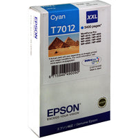 Epson C13T70124010/T7012 Ink cartridge cyan XXL, 3.4K pages ISO/IEC 24711 34.2ml for Epson WP 4015