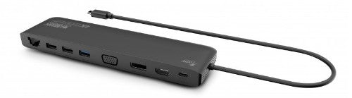 Urban Factory HUBEE MINI: USB-C DOCKING STATION MULTI DISPLAY 4K WITH POWER DELIVERY 100W