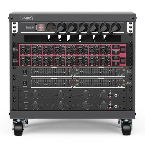 Digitus Universal 19-Inch Equipment Rack with Castors, 8U