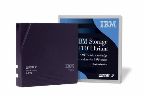 IBM LTO Ultrium 7 Data Cartridge Blank data tape 6 TB