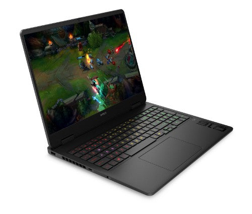 HP OMEN Slim Gaming 16-an0001na Intel Core Ultra 7 255H Laptop 40.6 cm (16") 2K 24 GB DDR5-SDRAM 1 TB SSD NVIDIA GeForce RTX 5060 Wi-Fi 6E (802.11ax) Windows 11 Home AI PC Black