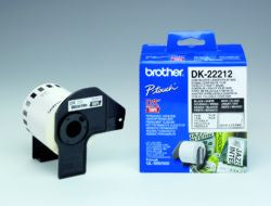 Brother DK-22212 DirectLabel Etikettes white Film 62mm x 15,24m for Brother P-Touch QL/700/800/QL 12-102mm/QL 12-103.6mm