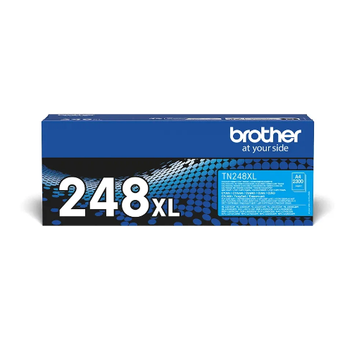Brother TN-248XLC Toner-kit cyan high-capacity, 2.3K pages ISO/IEC 19752 for Brother DCP-L 3500/HL-L 8200/MFC-L 8300