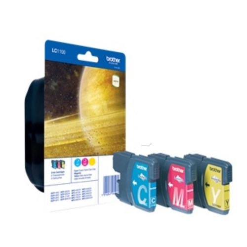 Brother LC-1100RBWBP Ink cartridge multi pack C,M,Y, 3x325 pages Pack=3 for Brother MFC 6490 C