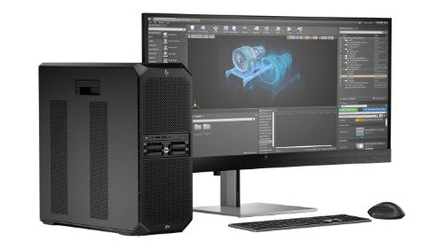 HP Z6 G5 A Wolf Pro Security Edition AMD Ryzen Threadripper PRO 9975WX 64 GB DDR5-SDRAM 1 TB SSD Windows 11 Pro Tower Workstation AI Workstation Black