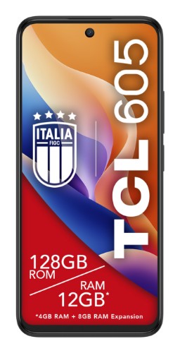 TCL 605 16.9 cm (6.67") Dual SIM Android 15 4G USB Type-C 4 GB 128 GB 5200 mAh Black