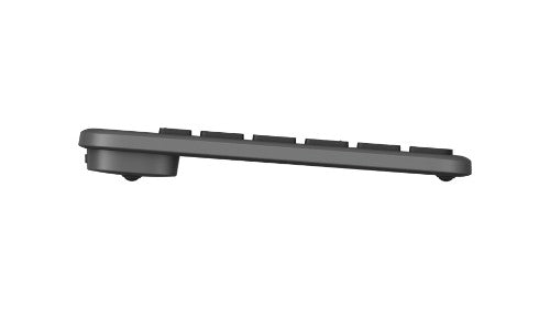 Logitech Signature Slim Solar+ K980 keyboard Universal RF Wireless + Bluetooth QWERTY UK English Graphite