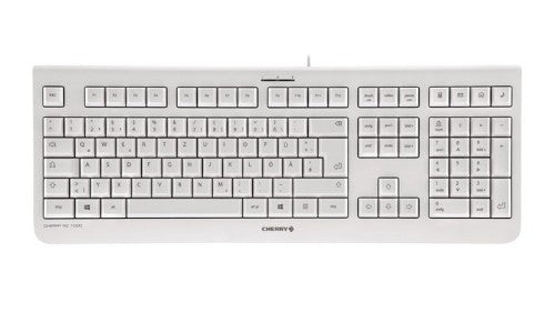 CHERRY KC 1000 keyboard USB AZERTY Belgian Grey