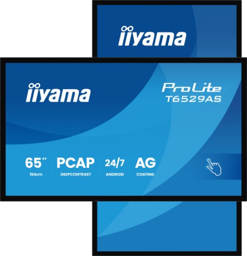 iiyama 65" All-in-One PCAP Interactive Display for Smart Collaboration Spaces